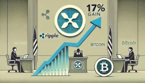 ビットコインの上昇を超え、XRPは17％上昇、リップル社とSECの裁判が迫る中