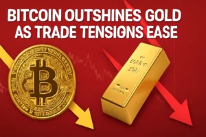 ビットコインが金を超え、貿易摩擦の緩和で注目集める